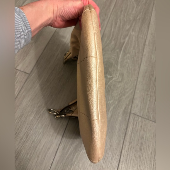 Coach Kristen purse handbag in beautiful pebbled leather. Pearlescent in EUC. - Picture 9 of 15